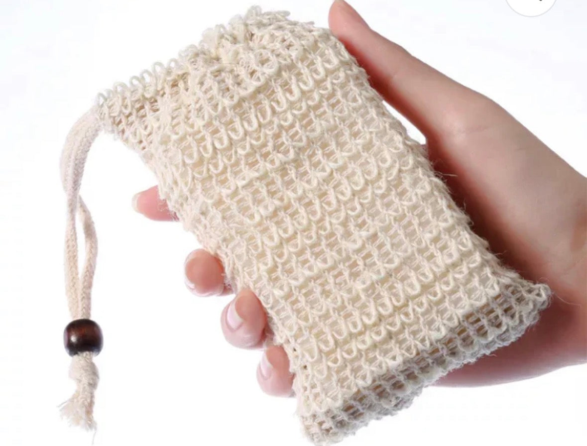 Sisal Soap Saver Pouch